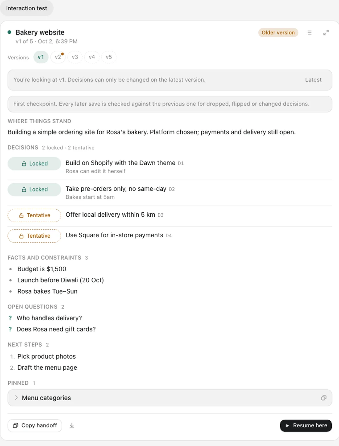 Chat Checkpoint in ChatGPT: Save a checkpoint